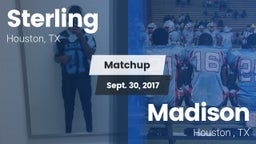 Matchup: Sterling  vs. Madison  2017