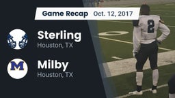 Recap: Sterling  vs. Milby  2017