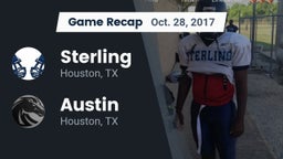 Recap: Sterling  vs. Austin  2017