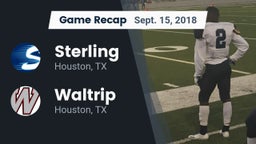 Recap: Sterling  vs. Waltrip  2018