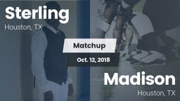 Matchup: Sterling  vs. Madison  2018
