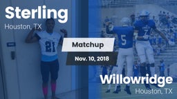 Matchup: Sterling  vs. Willowridge  2018
