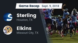 Recap: Sterling  vs. Elkins  2018