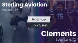 Matchup: Sterling  vs. Clements  2020
