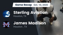 Recap: Sterling Aviation  vs. James Madison  2020