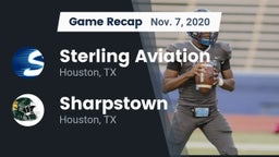 Recap: Sterling Aviation  vs. Sharpstown  2020