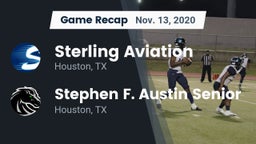 Recap: Sterling Aviation  vs. Stephen F. Austin Senior  2020