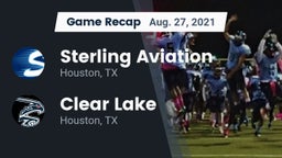 Recap: Sterling Aviation  vs. Clear Lake  2021
