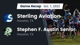 Recap: Sterling Aviation  vs. Stephen F. Austin Senior  2022