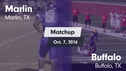 Matchup: Marlin  vs. Buffalo  2016