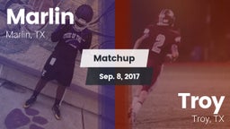 Matchup: Marlin  vs. Troy  2017
