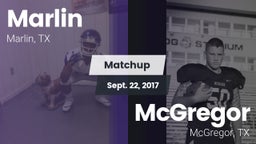 Matchup: Marlin  vs. McGregor  2017
