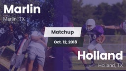 Matchup: Marlin  vs. Holland  2018
