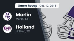 Recap: Marlin  vs. Holland  2018