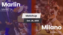 Matchup: Marlin  vs. Milano  2018
