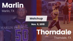 Matchup: Marlin  vs. Thorndale  2018