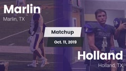 Matchup: Marlin  vs. Holland  2019