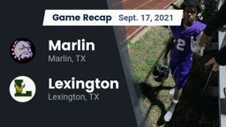 Recap: Marlin  vs. Lexington  2021