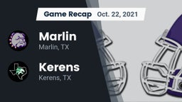 Recap: Marlin  vs. Kerens  2021