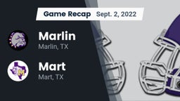 Recap: Marlin  vs. Mart  2022