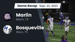 Recap: Marlin  vs. Bosqueville  2023