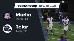 Recap: Marlin  vs. Tolar  2023
