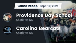 Recap: Providence Day School vs. Carolina Bearcats  2021