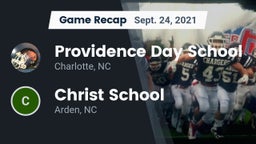 Recap: Providence Day School vs. Christ School 2021