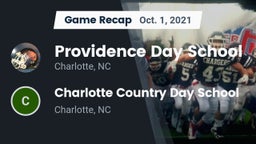 Recap: Providence Day School vs. Charlotte Country Day School 2021