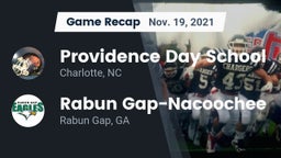 Recap: Providence Day School vs. Rabun Gap-Nacoochee  2021