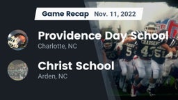 Recap: Providence Day School vs. Christ School 2022