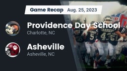 Recap: Providence Day School vs. Asheville  2023
