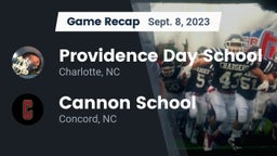 Recap: Providence Day School vs. Cannon School 2023