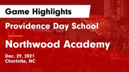 Providence Day School vs Northwood Academy  Game Highlights - Dec. 29, 2021