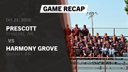 Recap: Prescott  vs. Harmony Grove  2016