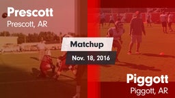 Matchup: Prescott  vs. Piggott  2016