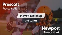 Matchup: Prescott  vs. Newport  2016