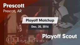 Matchup: Prescott  vs. Playoff Scout 2016