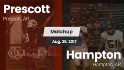 Matchup: Prescott  vs. Hampton  2017