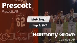 Matchup: Prescott  vs. Harmony Grove  2017
