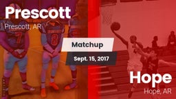 Matchup: Prescott  vs. Hope  2017