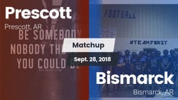 Matchup: Prescott  vs. Bismarck  2018