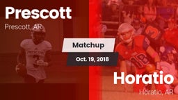 Matchup: Prescott  vs. Horatio  2018
