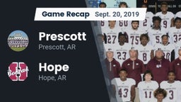 Recap: Prescott  vs. Hope  2019