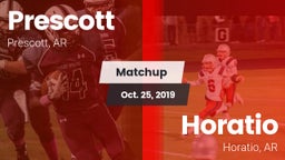 Matchup: Prescott  vs. Horatio  2019
