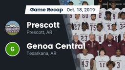Recap: Prescott  vs. Genoa Central  2019