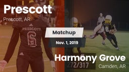 Matchup: Prescott  vs. Harmony Grove  2019