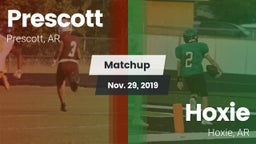 Matchup: Prescott  vs. Hoxie  2019
