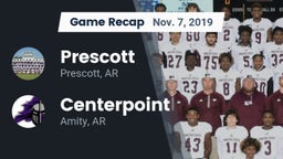 Recap: Prescott  vs. Centerpoint  2019