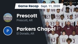 Recap: Prescott  vs. Parkers Chapel  2020
